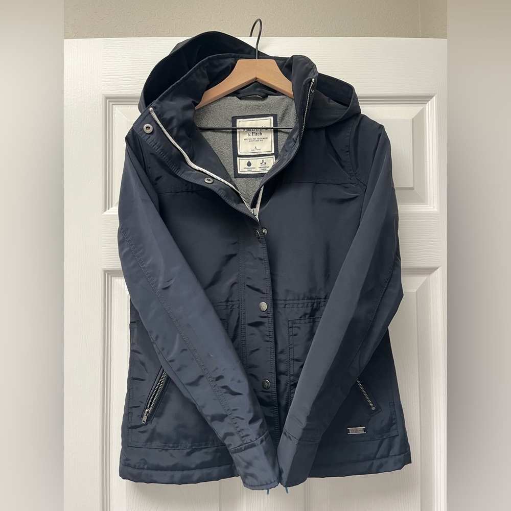 ABERCROMBIE Navy Winter Jacket NWOT